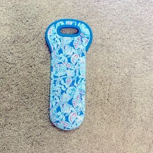 Into the Deep Lilly Pulitzer wine tote